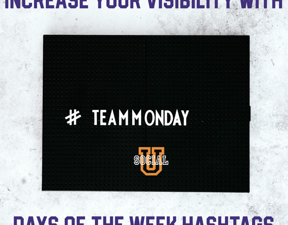 Improve Your Visibility with Days of the Week Hashtags