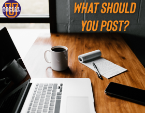 What you should post blog