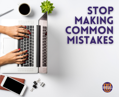 Stop Making These Common Mistakes