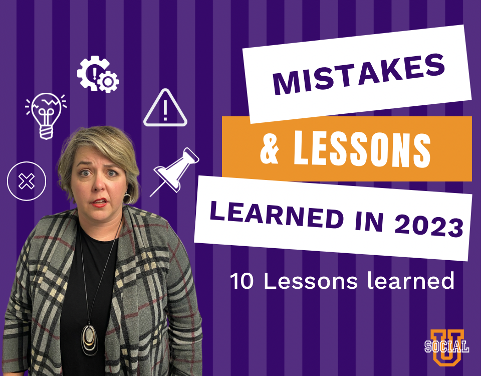 Mistakes Made and Lessons Learned in 2023